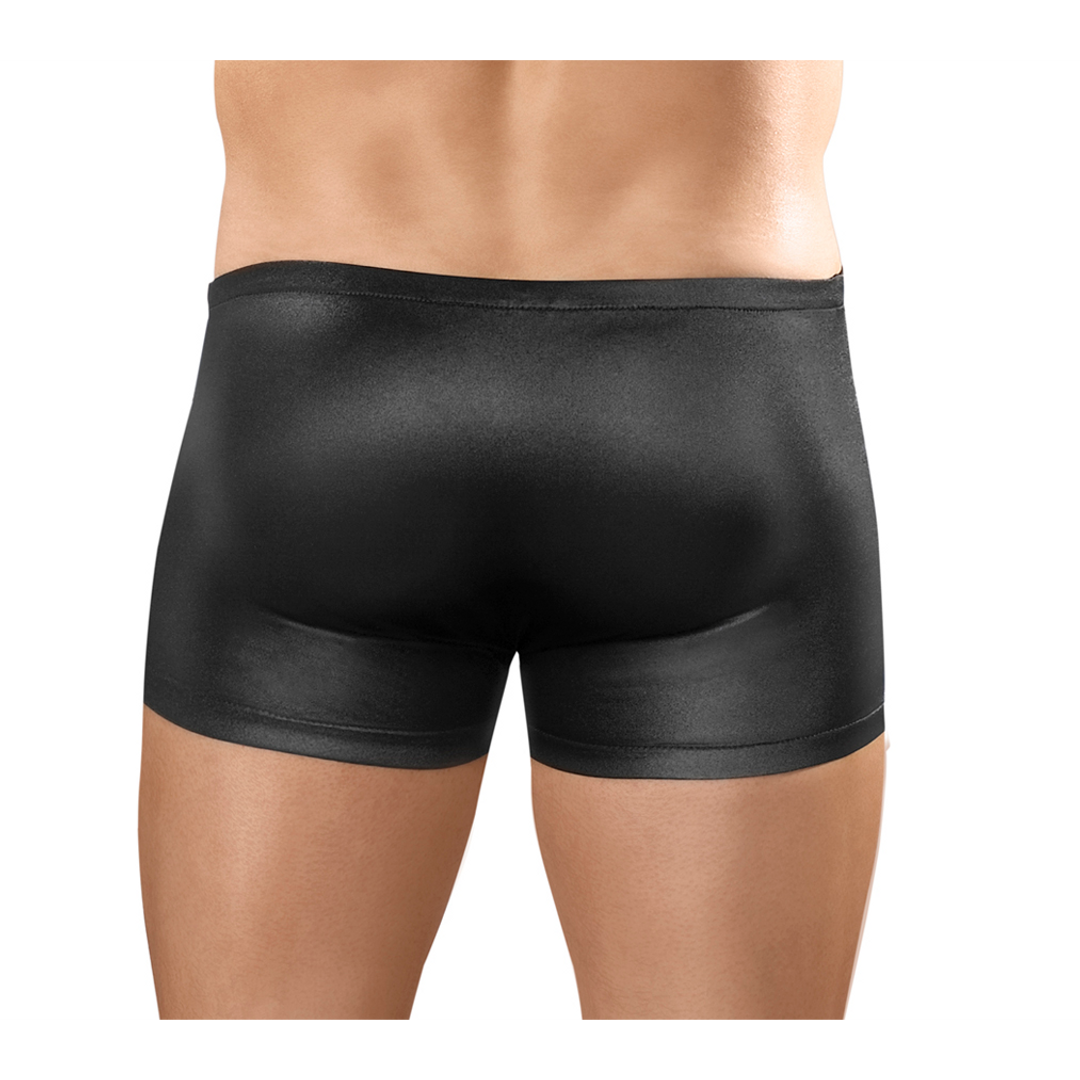 Male power Shorts met Rits - L/XL - Zwart (845830048682)