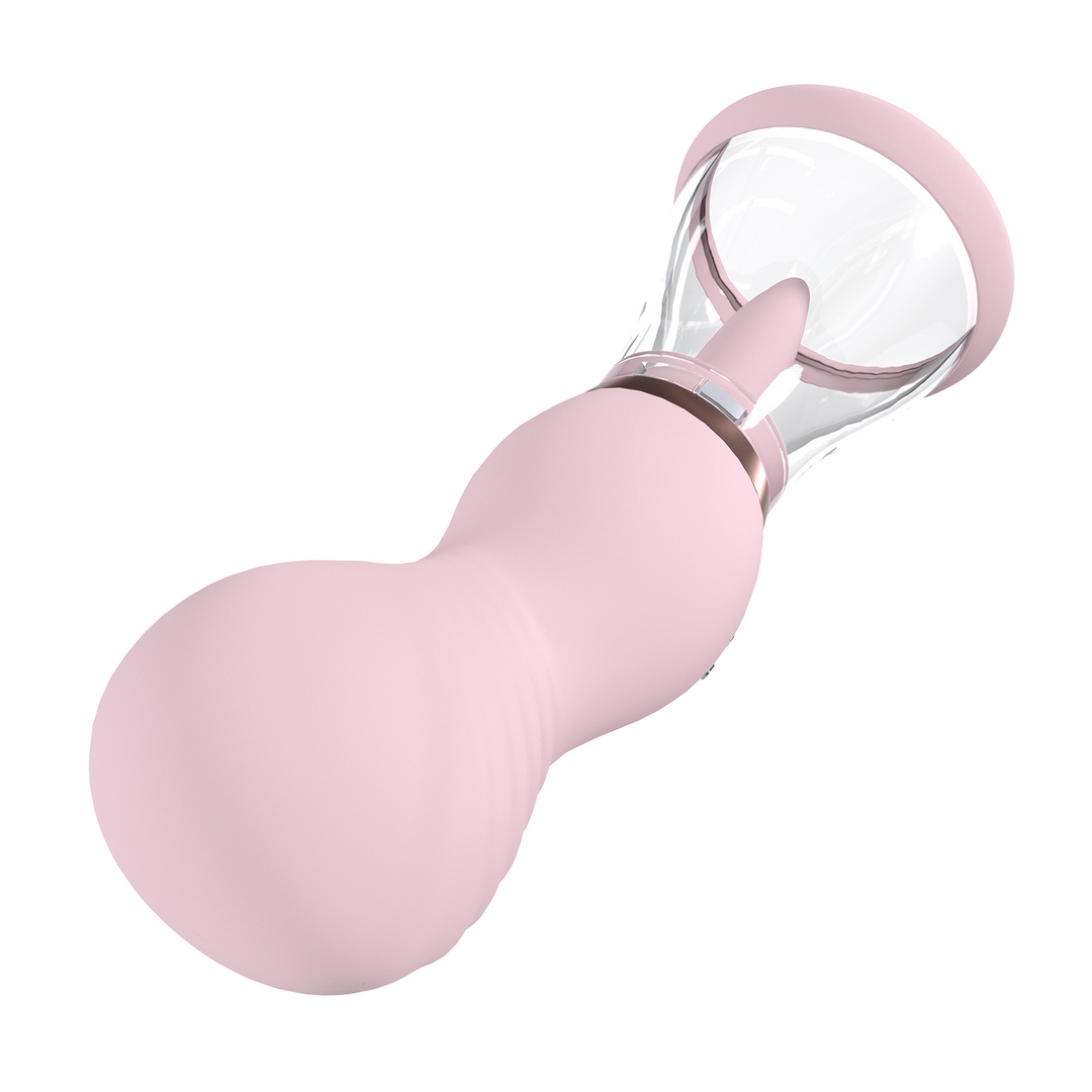 Pumped by shots Sensuele - Oplaadbare Vulva en Borst Pomp - Roze (8714273054814)