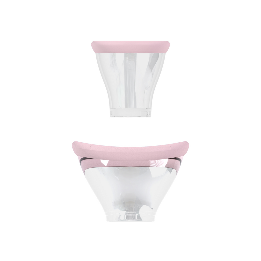Pumped by shots Sensuele - Oplaadbare Vulva en Borst Pomp - Roze (8714273054814)