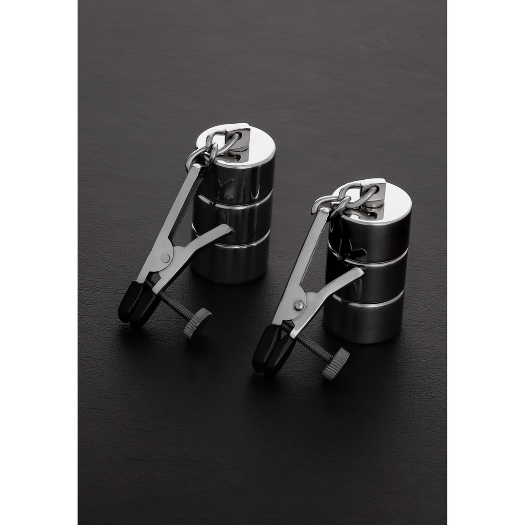 Steel by shots Verstelbare Tepelknijpers + Verwisselbare Gewichten - 2 Stuks (8714273782274)