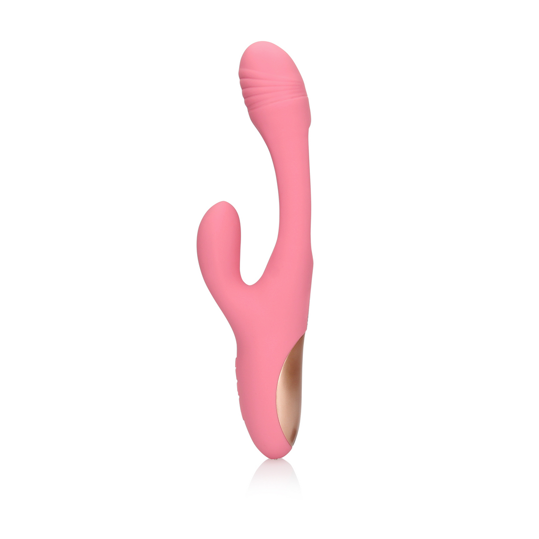 Loveline by shots Flapperende G-Spot Rabbit Vibrator - Roze Arabesque (8714273049148)