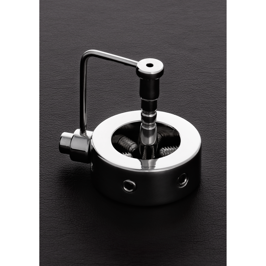 Steel by shots Spike Ring met P-Plug - 1 / 25mm (8714273782106)
