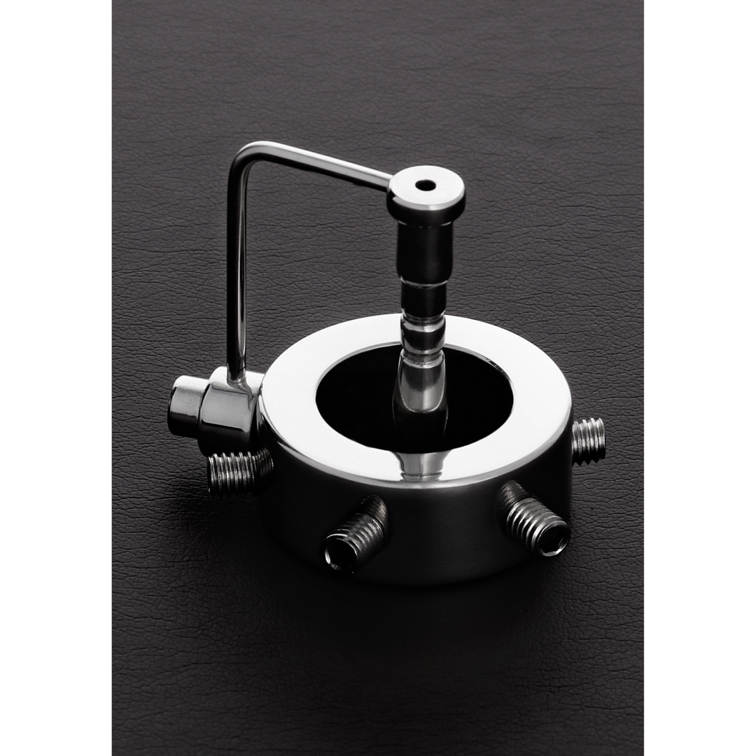 Steel by shots Spike Ring met P-Plug - 1 / 25mm (8714273782106)