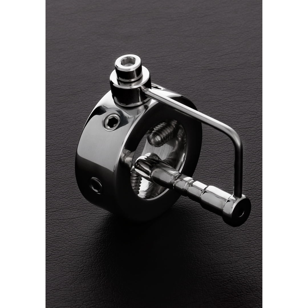 Steel by shots Spike Ring met P-Plug - 1 / 25mm (8714273782106)