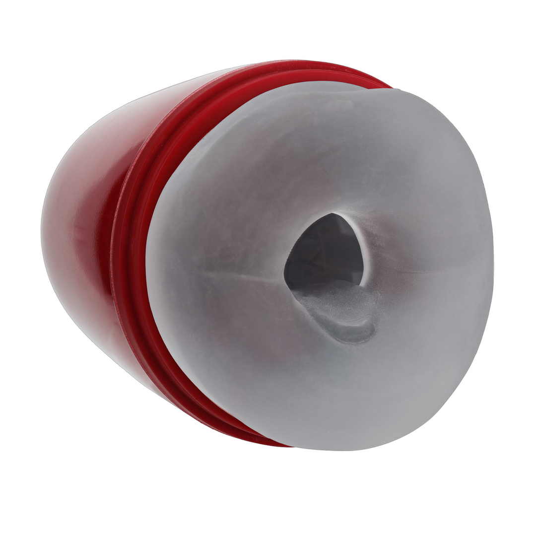 Pumped by shots Pulsar - Negative Pressure Suction and Vibration Masturbator Pump - Metallic Red (8714273061485)