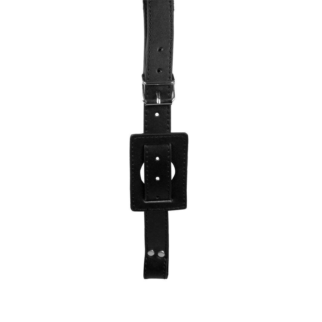 Ouch! by shots Riem met Vibrator Houder - Zwart (8714273050915)