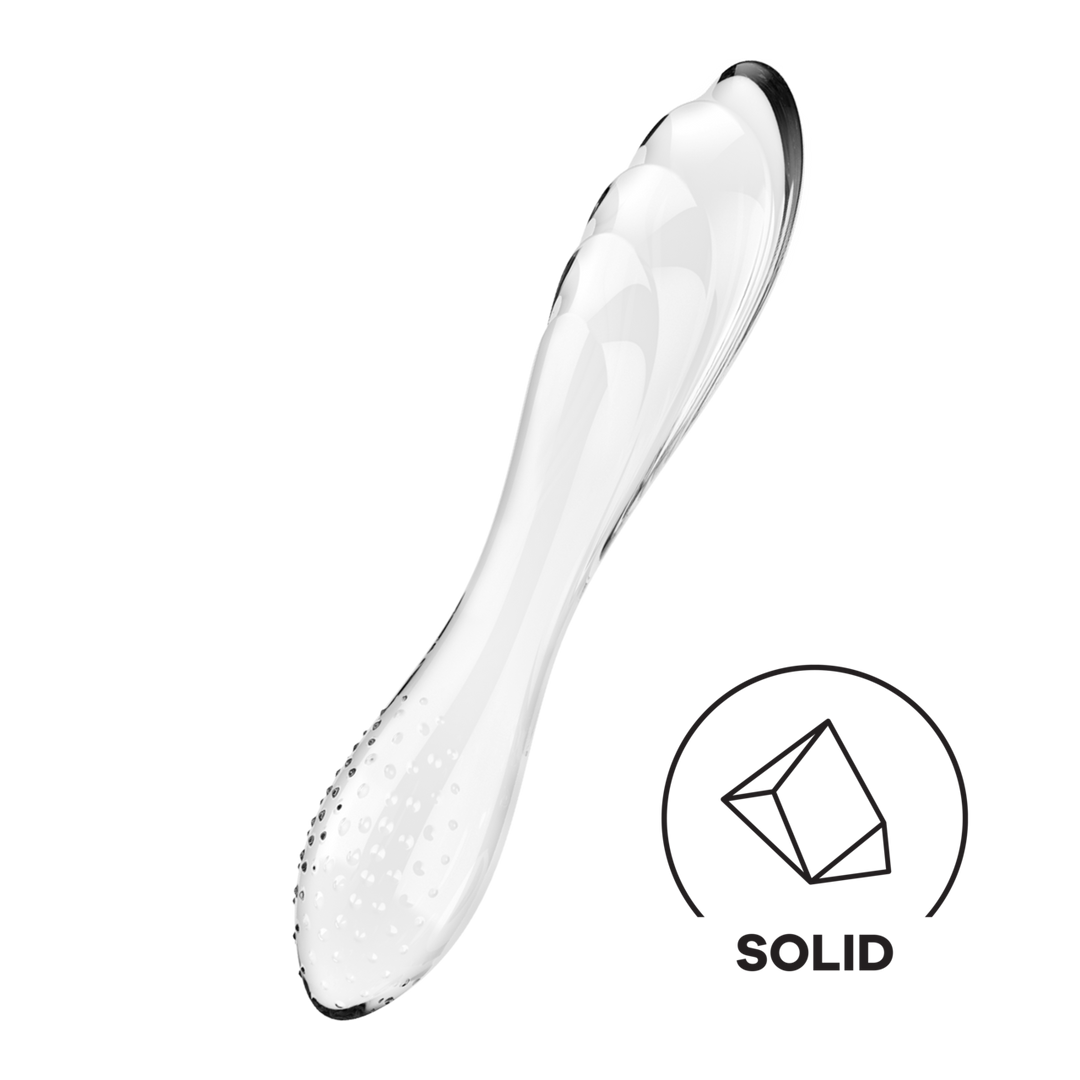 Satisfyer Dazzling Crystal 1 - Glas Dildo - Transparant (4061504045658)