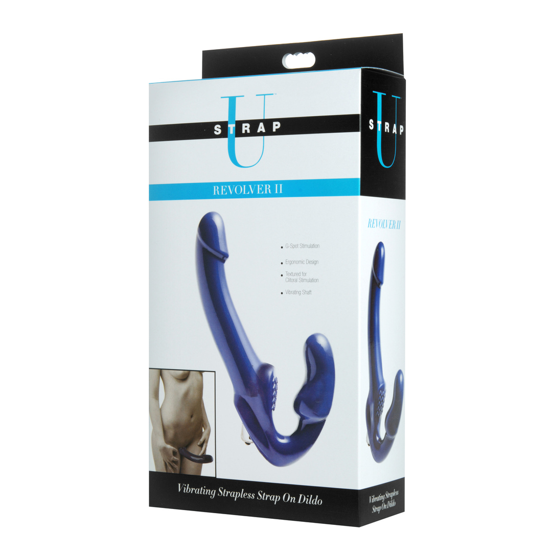 Xr brands Revolver II Vibrerende Strapless Strap On Dildo (848518016799)