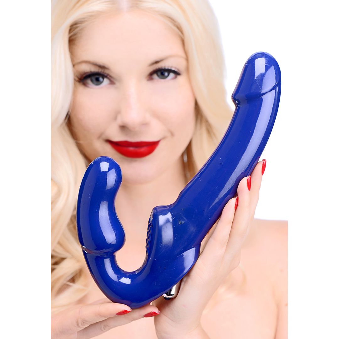 Xr brands Revolver II Vibrerende Strapless Strap On Dildo (848518016799)