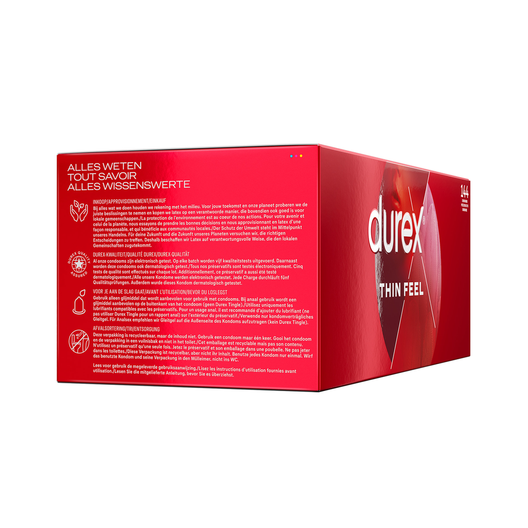 Durex Dunne Voel - Condooms - 144 Stuks (5410036306741)