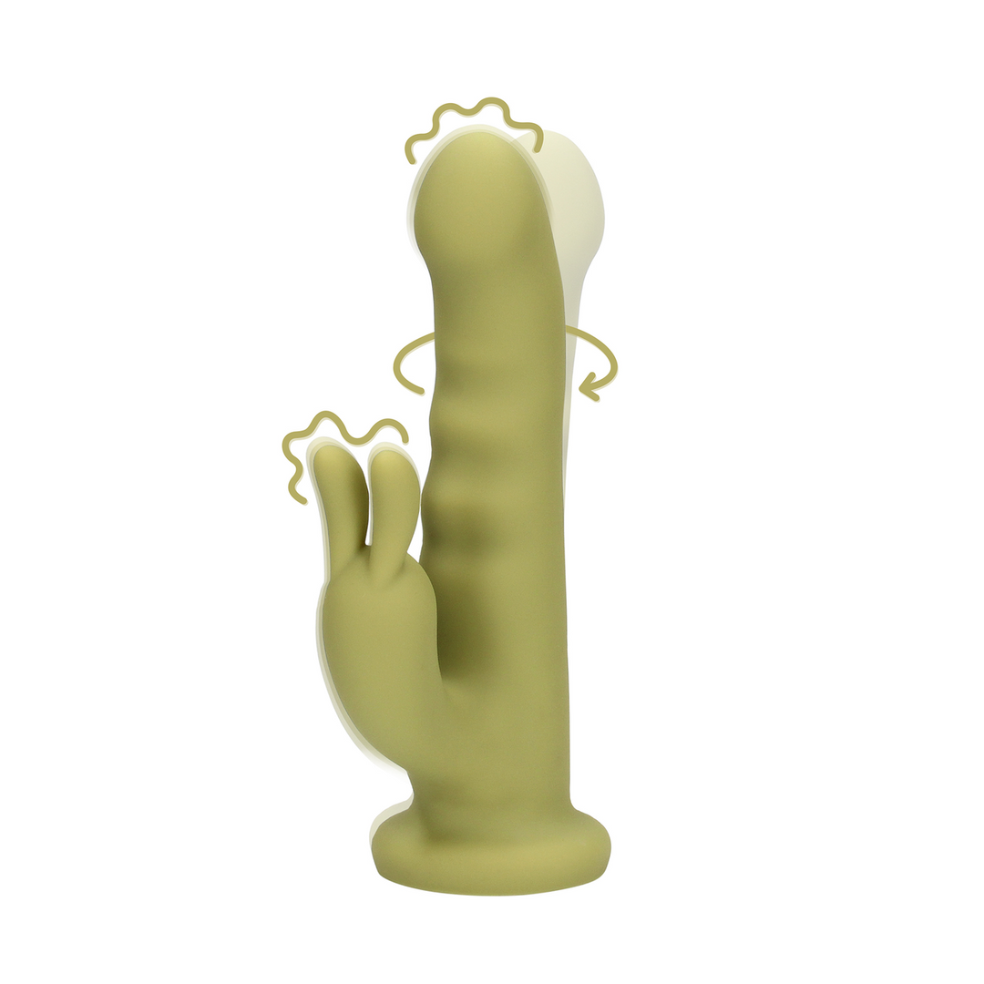 Loveline by shots Ultra zachte silicone roterende rabbit vibrator (8714273049247)