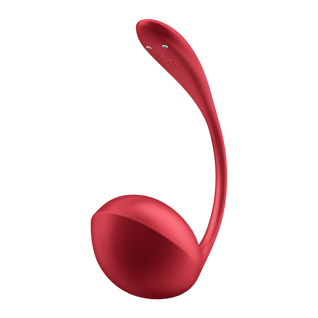 Satisfyer Shiny Petal Connect App - Draagbare Koppel Vibrator - Rood (4061504002675)