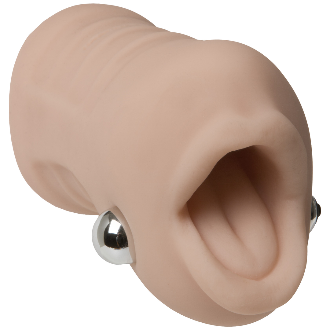 Doc johnson Vibrerende Deep Throat Sucker - Mond Masturbator (782421025366)