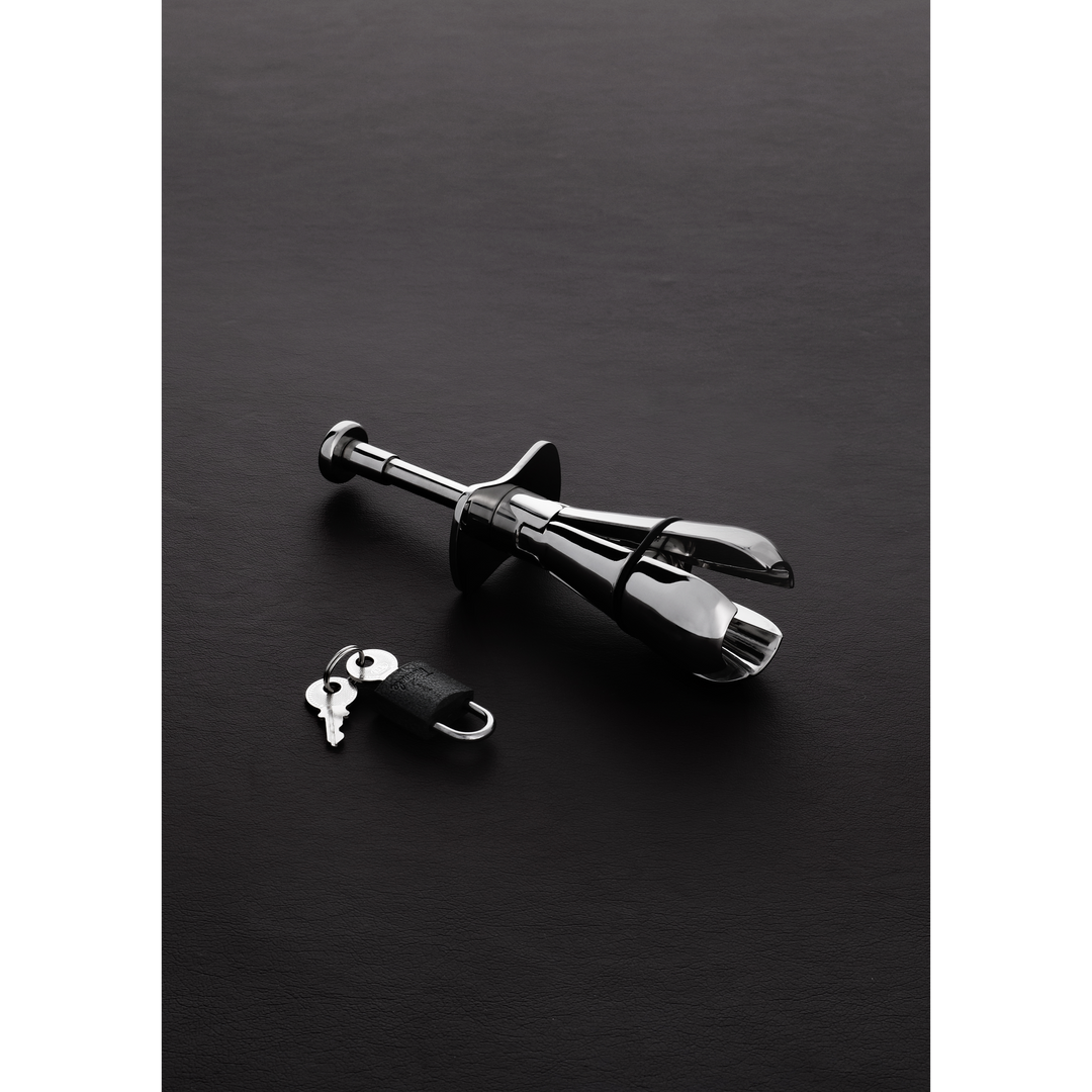 Steel by shots Deluxe Anaal Locking Plug Junior (8714273782540)