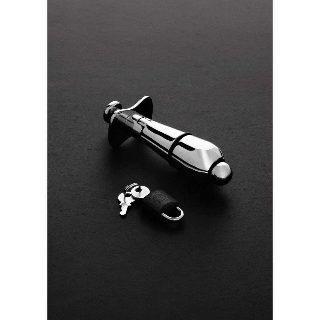 Steel by shots Deluxe Anaal Locking Plug Junior (8714273782540)