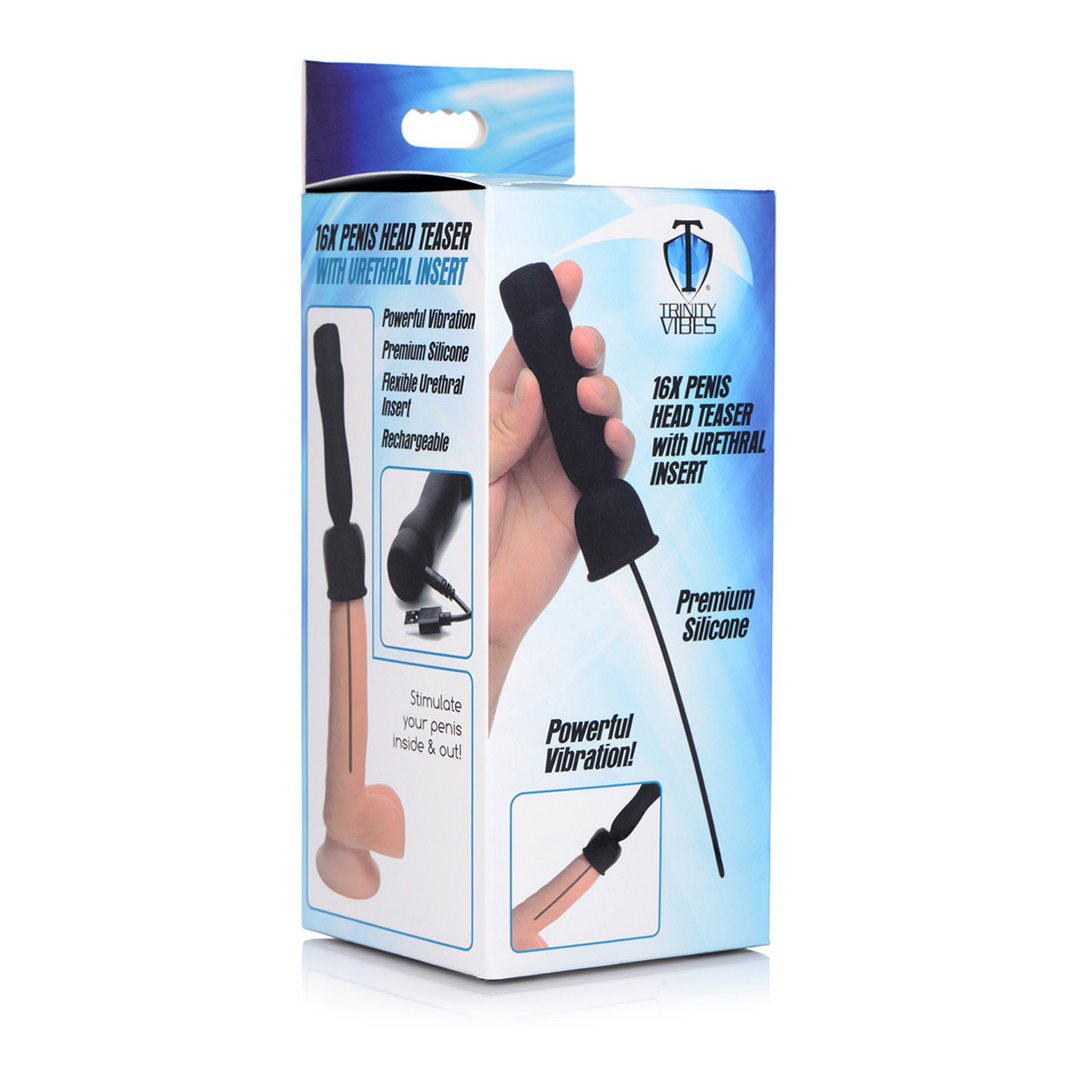 Xr brands Penis Head Teaser met Utheral Sound (848518035356)