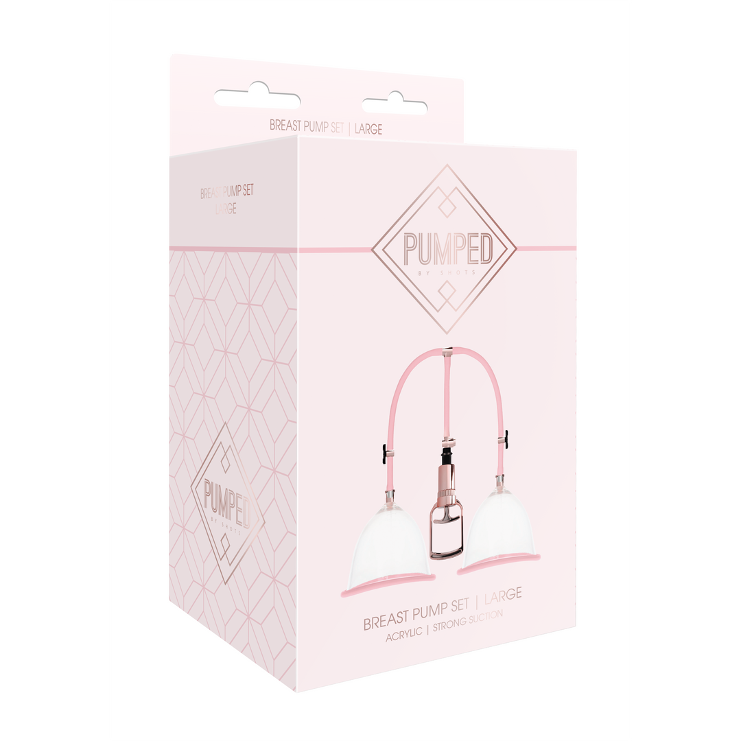 Pumped by shots Borstvoeding Pomp Set - Groot (8714273548399)