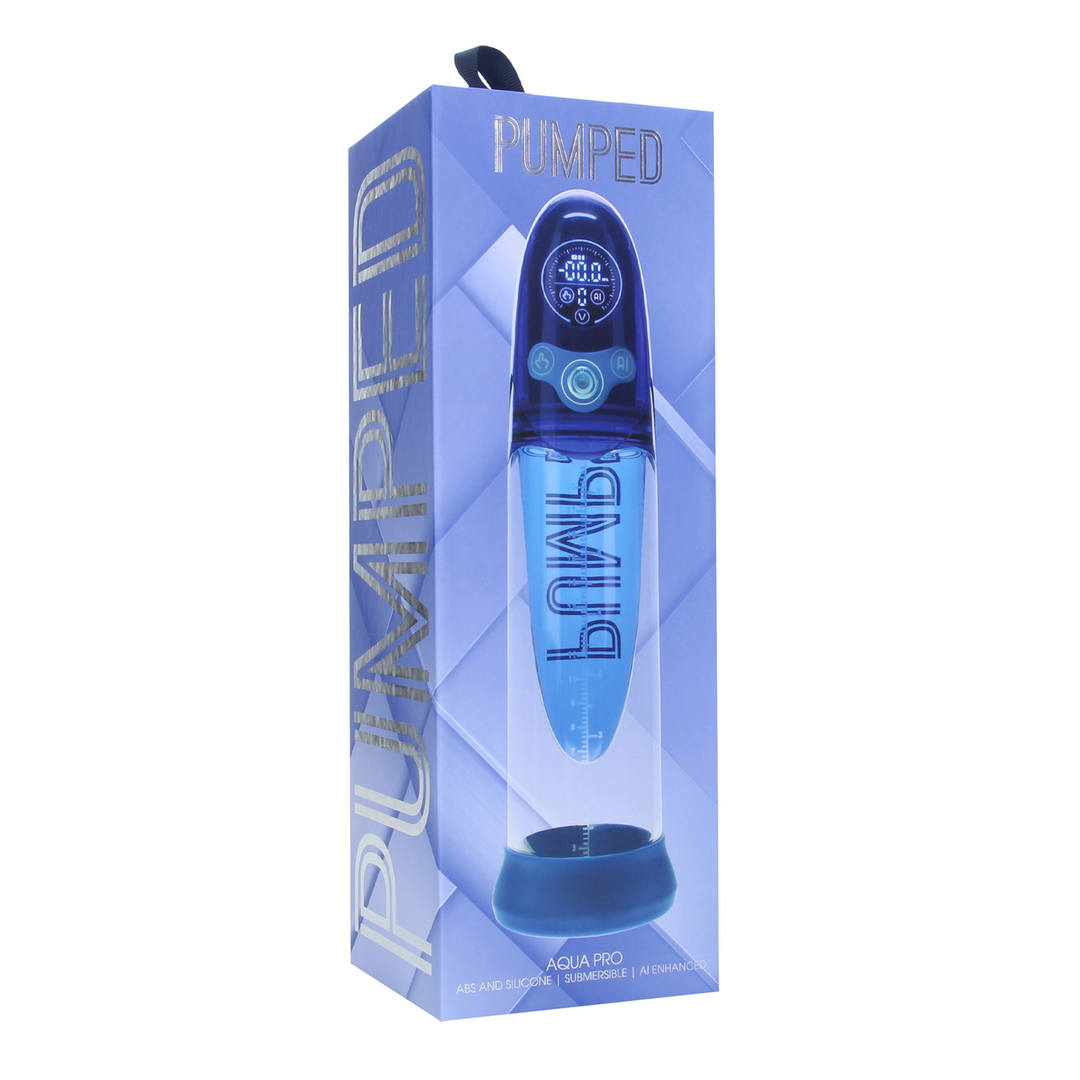 Pumped by shots Aqua-Pro - Dompelpomp Automatisch - AI Enabled - Blauw (8714273057921)