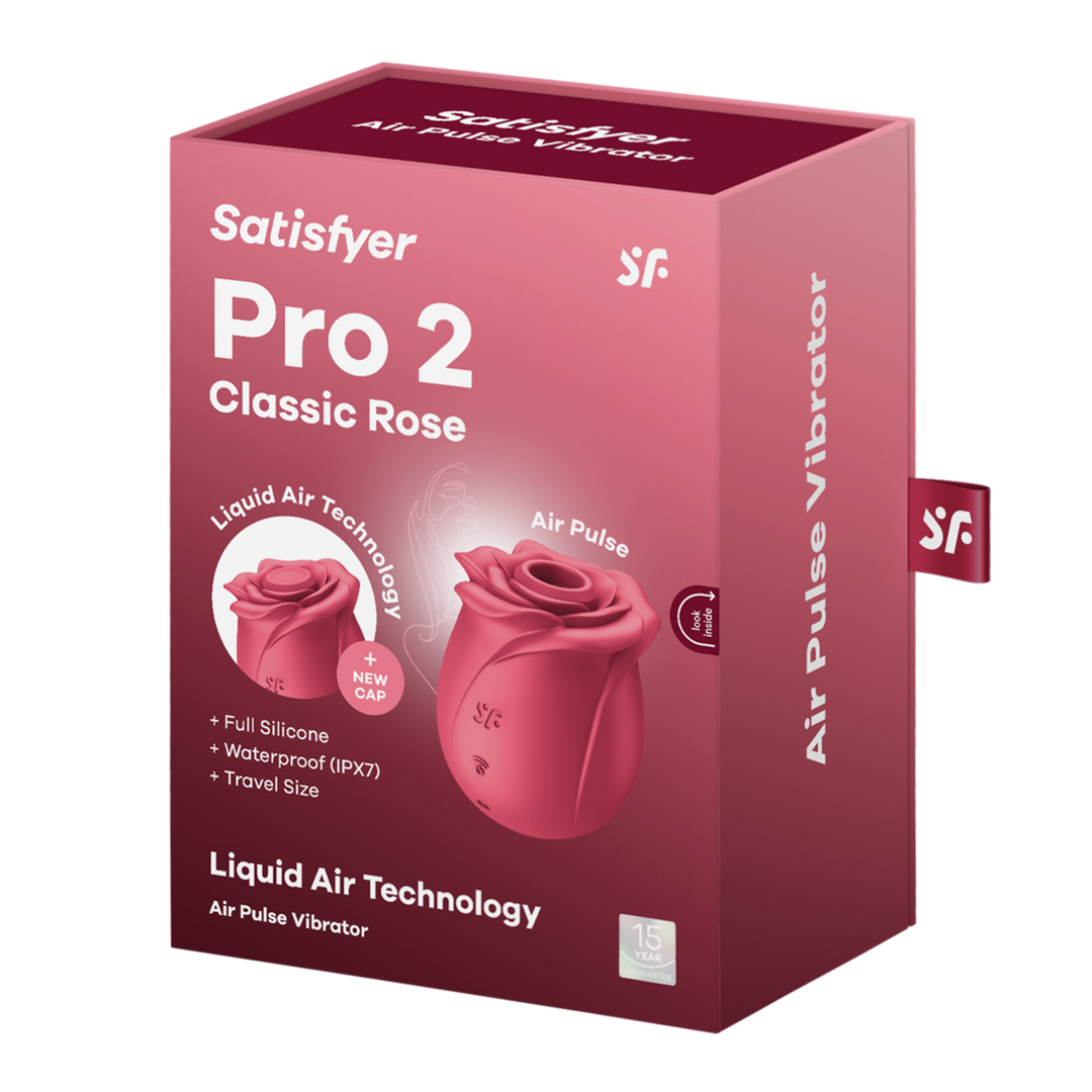 Satisfyer Pro 2 - Classic Rose - Air Pulse Vibrator (4061504065854)
