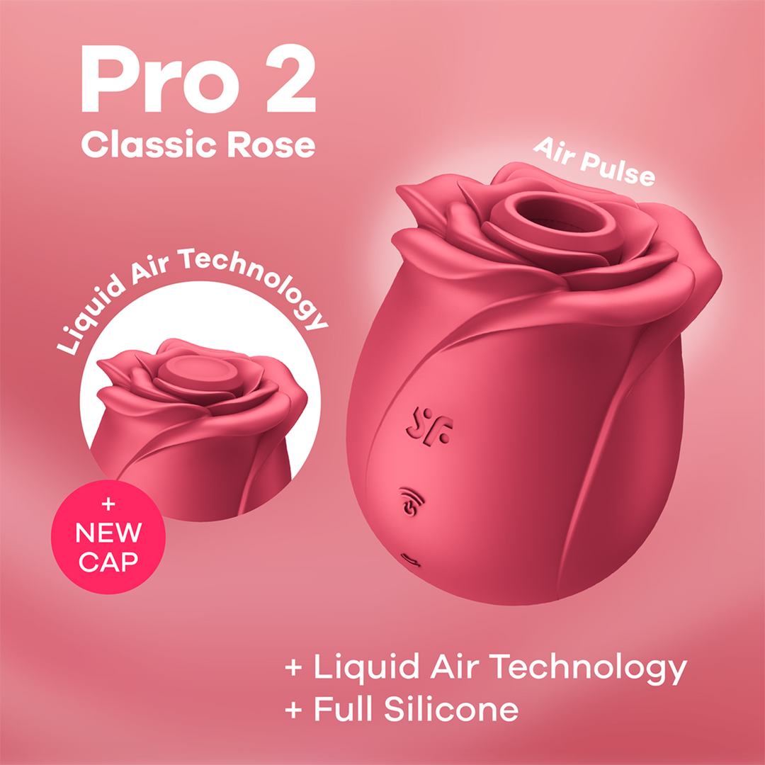Satisfyer Pro 2 - Classic Rose - Air Pulse Vibrator (4061504065854)