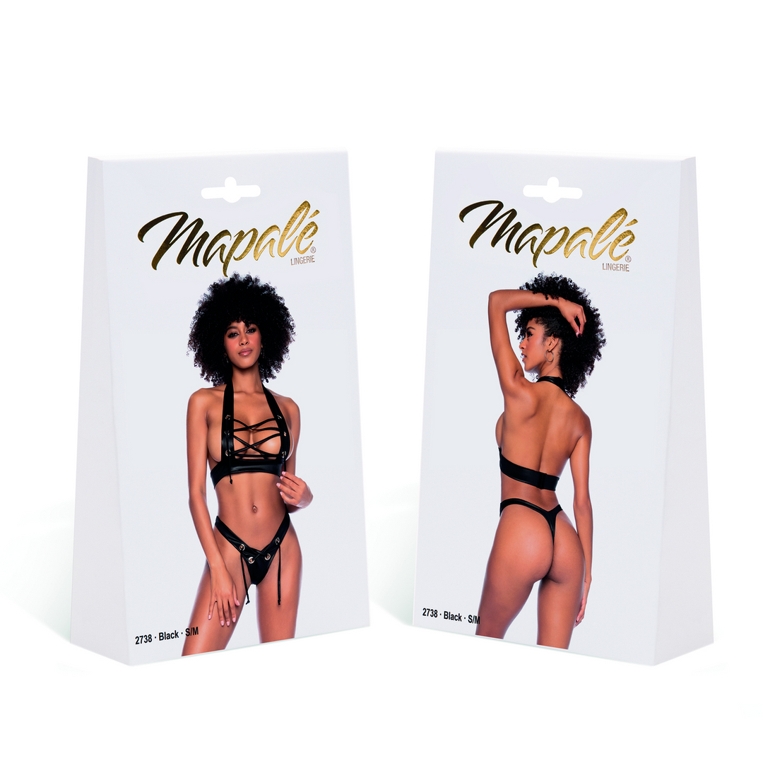Mapalé Twee-delige set - S/M - Zwart (190602677769)