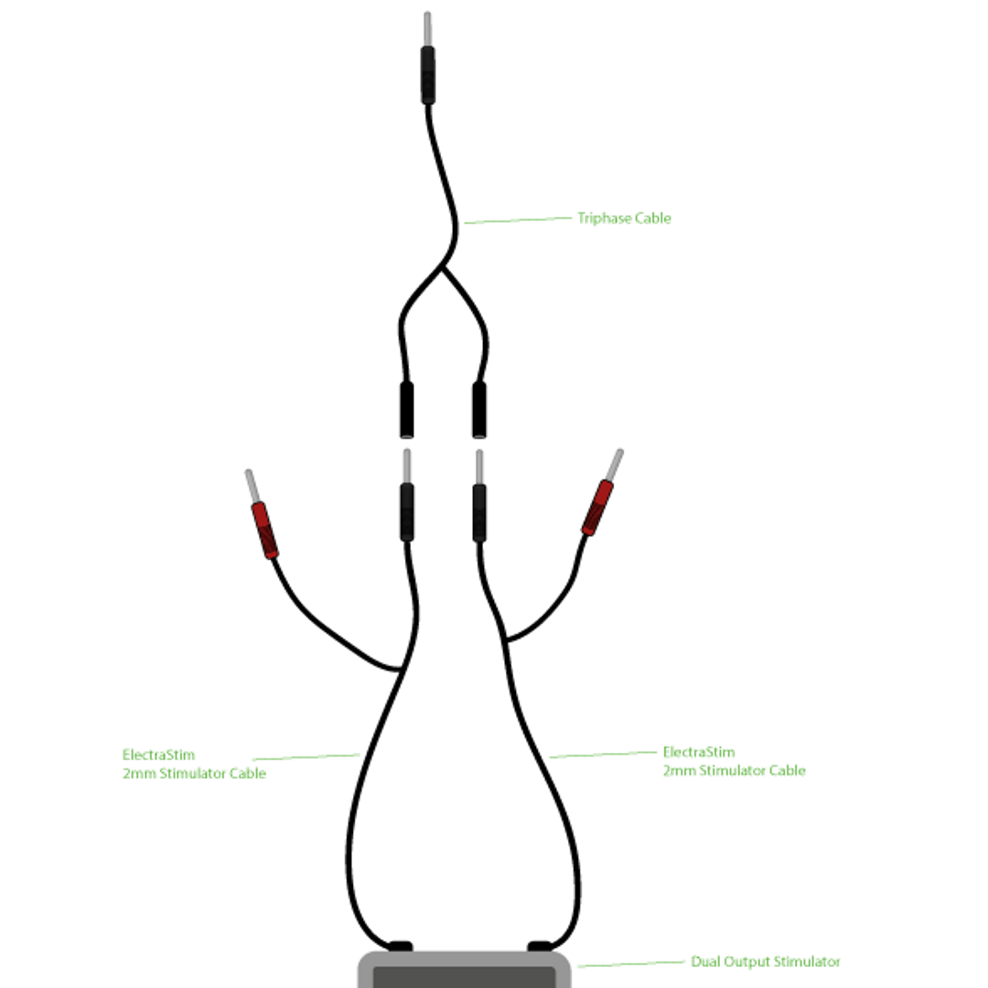 Electrastim Driefasige Combi-kabel (609224032394)
