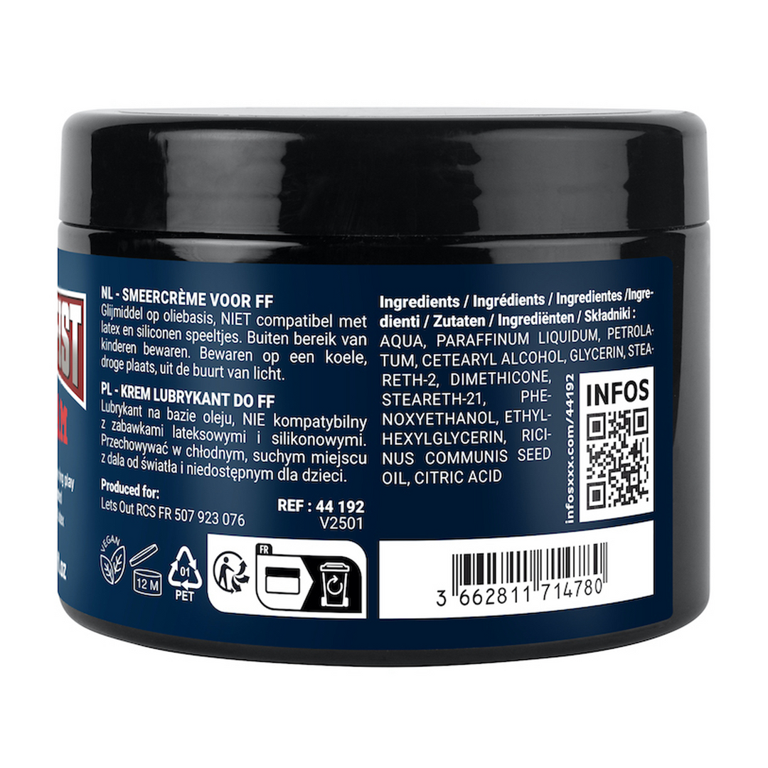 Fuck fist FF Cream - Oliegebaseerd Glijmiddel - 500 ml (3662811714780)