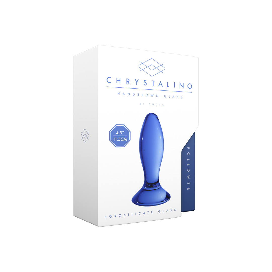 Chrystalino by shots Follower - Glazen Butt Plug (8714273303080)