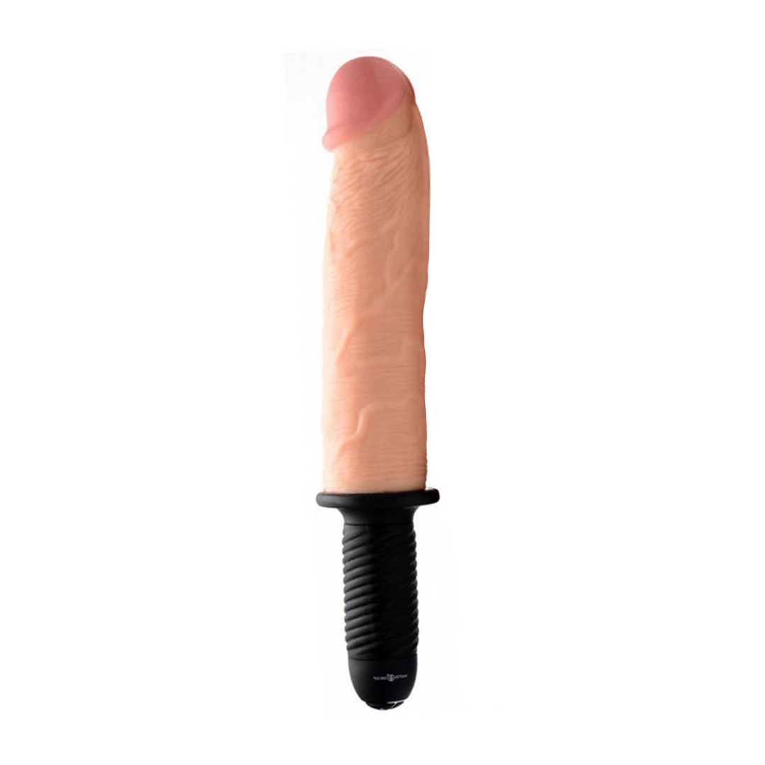 Xr brands Onslaught - XXL Vibrerende Dildo Thruster (848518030924)