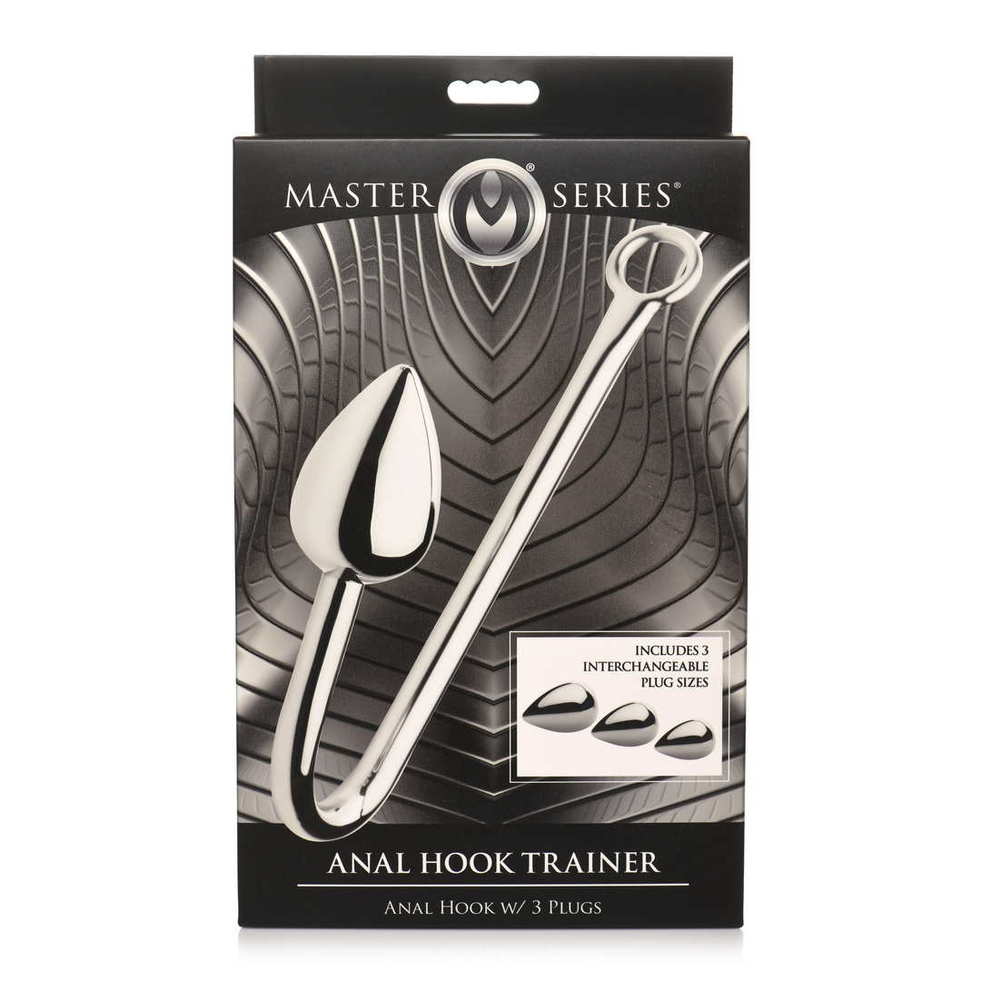 Xr brands Anal Hook Trainer met 3 Plugs (848518052858)
