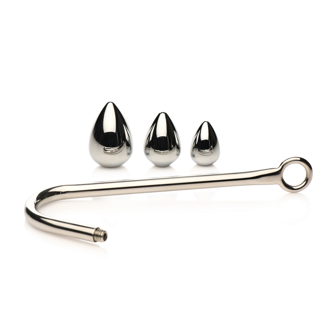 Xr brands Anal Hook Trainer met 3 Plugs (848518052858)