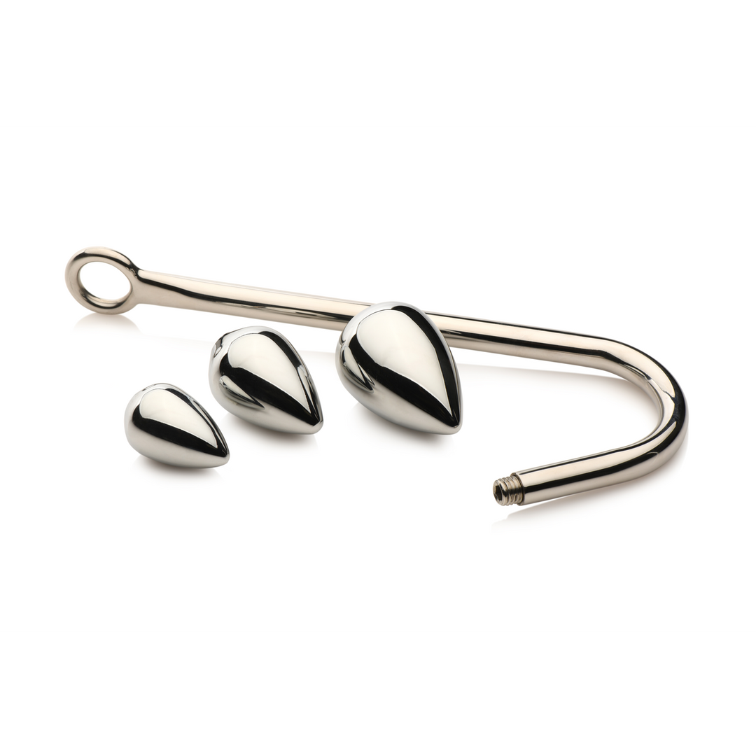 Xr brands Anal Hook Trainer met 3 Plugs (848518052858)