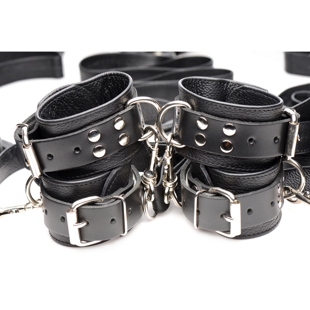 Xr brands Lederen Bedbeperkingsset (848518030818)
