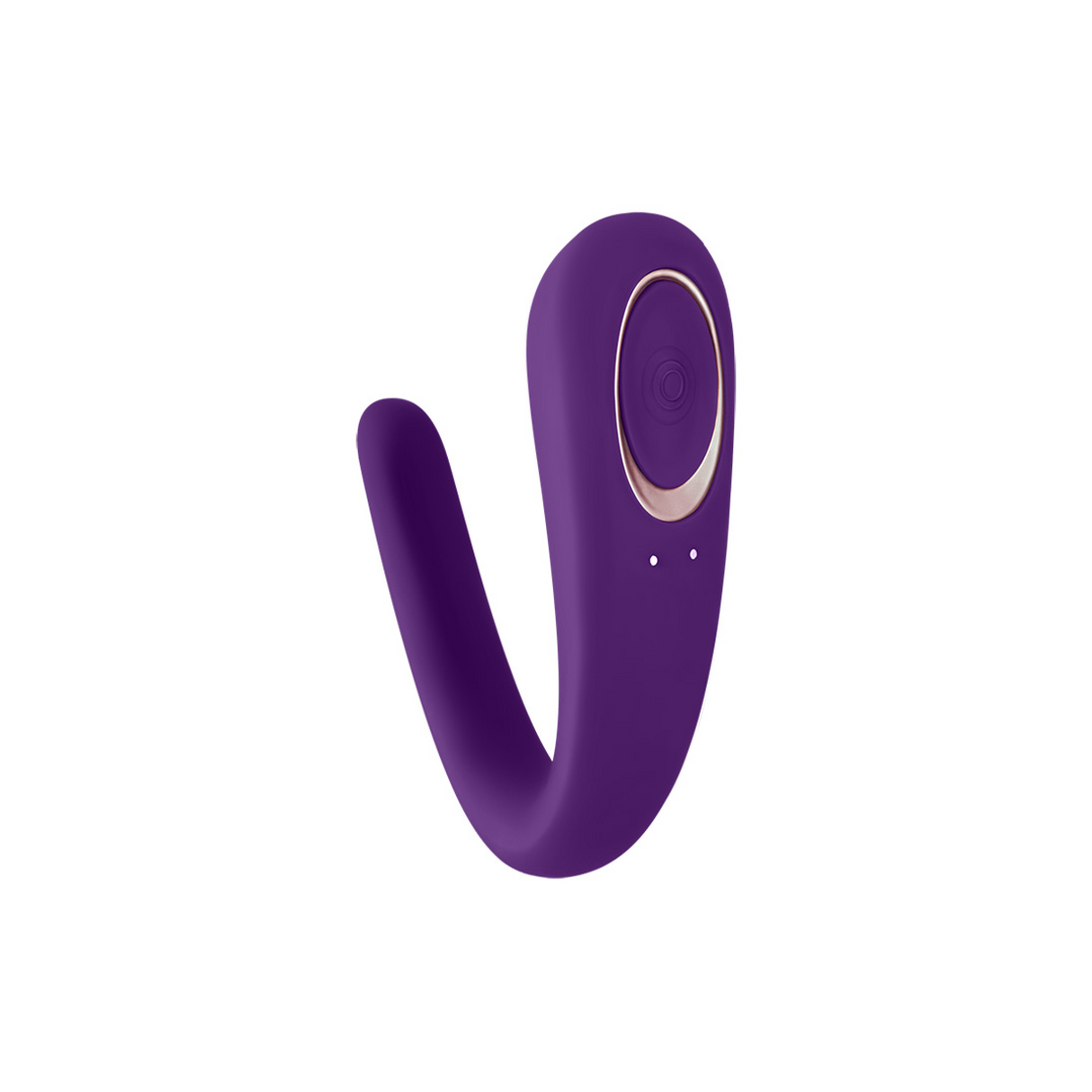 Satisfyer Double Classic - Partner Vibrator - Paars (4049369043286)