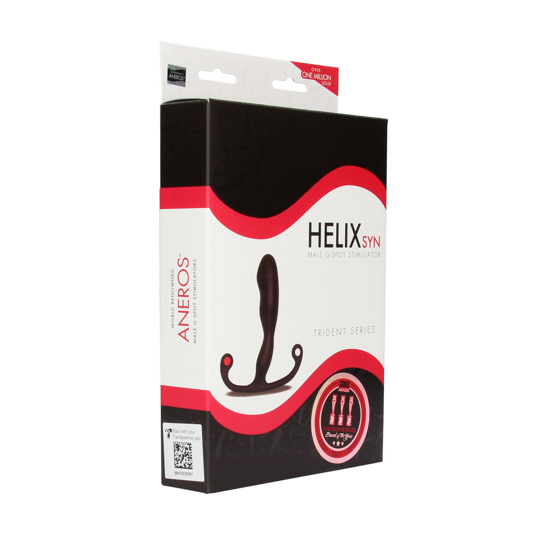 Aneros Helix Syn Trident - Mannen G-Spot Stimulator - Zwart (894757001911)