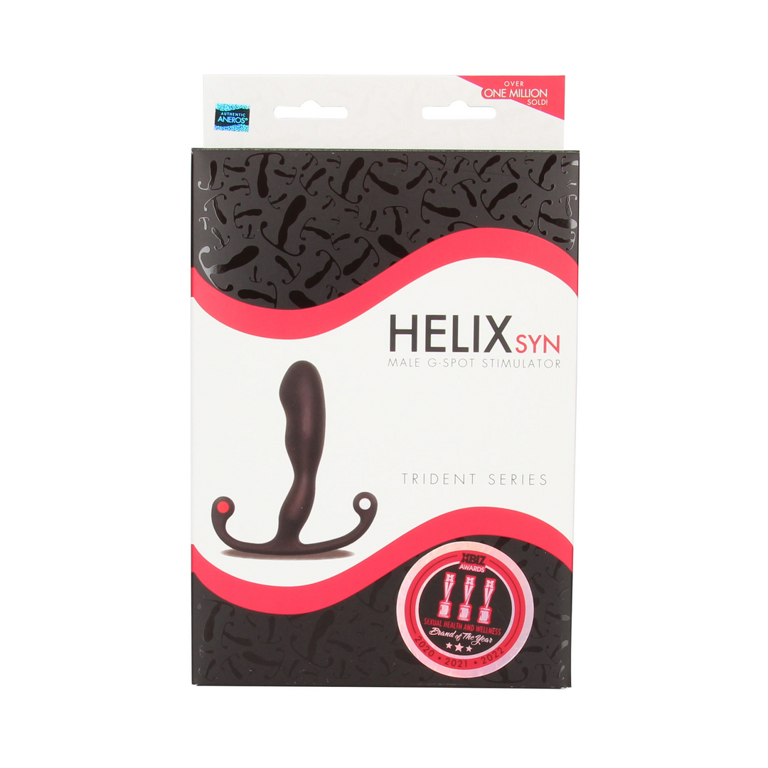 Aneros Helix Syn Trident - Mannen G-Spot Stimulator - Zwart (894757001911)