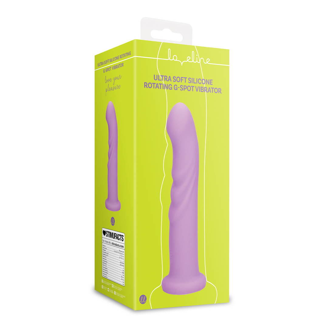 Loveline by shots Ultra Zachte Silicone Roterende G-Spot Vibrator (8714273049254)