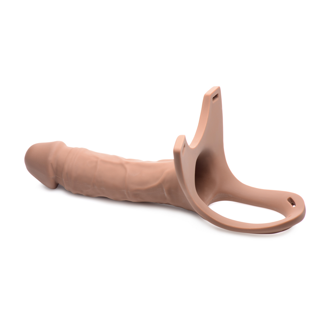 Xr brands SM - Holle Siliconen Dildo Strap-On (848518036476)