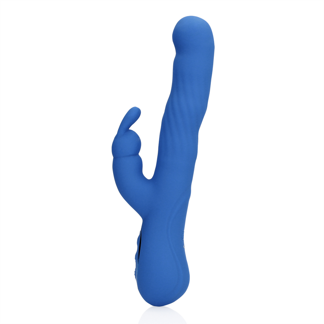 Loveline by shots Wiggle Rabbit Vibrator - Jetset Blauw (8714273044884)