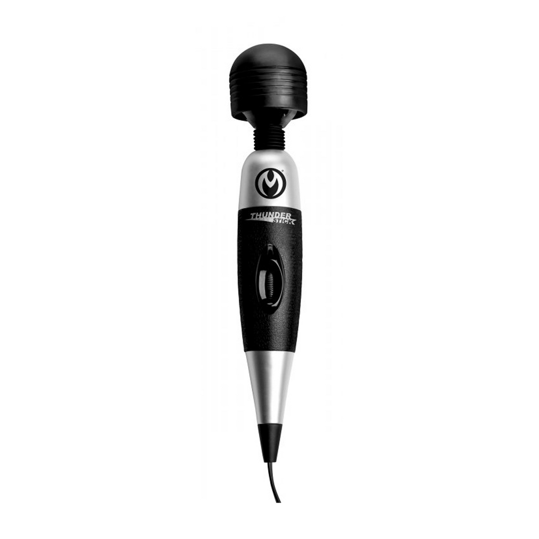 Xr brands Thunderstick 2.0 - Premium Ultra Krachtige Oplaadbare Silicone Wand (848518028785)