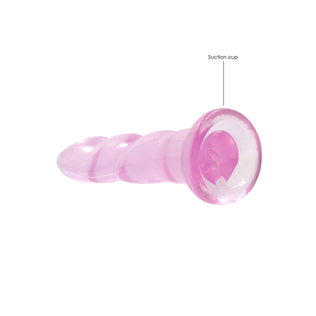 Realrock by shots Niet-realistische Dildo met Zuignap - 7 / 17 cm (7423522580530)