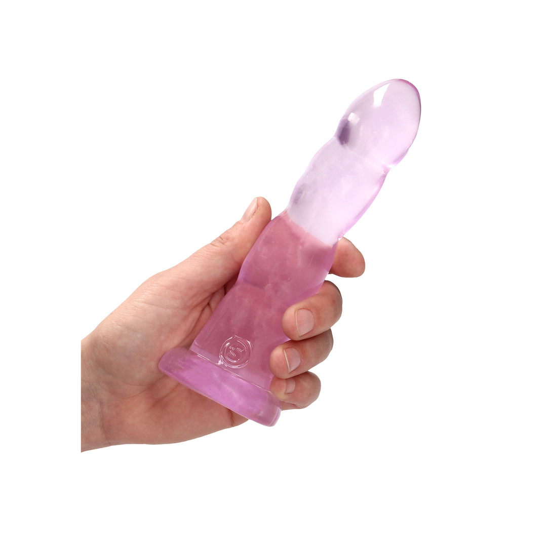 Realrock by shots Niet-realistische Dildo met Zuignap - 7 / 17 cm (7423522580530)