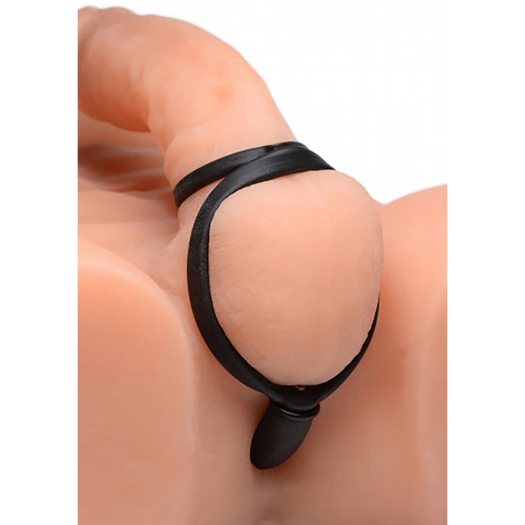 Xr brands Opblaasbare Silicone Anale Plug + Cock- en Ballring (848518042590)
