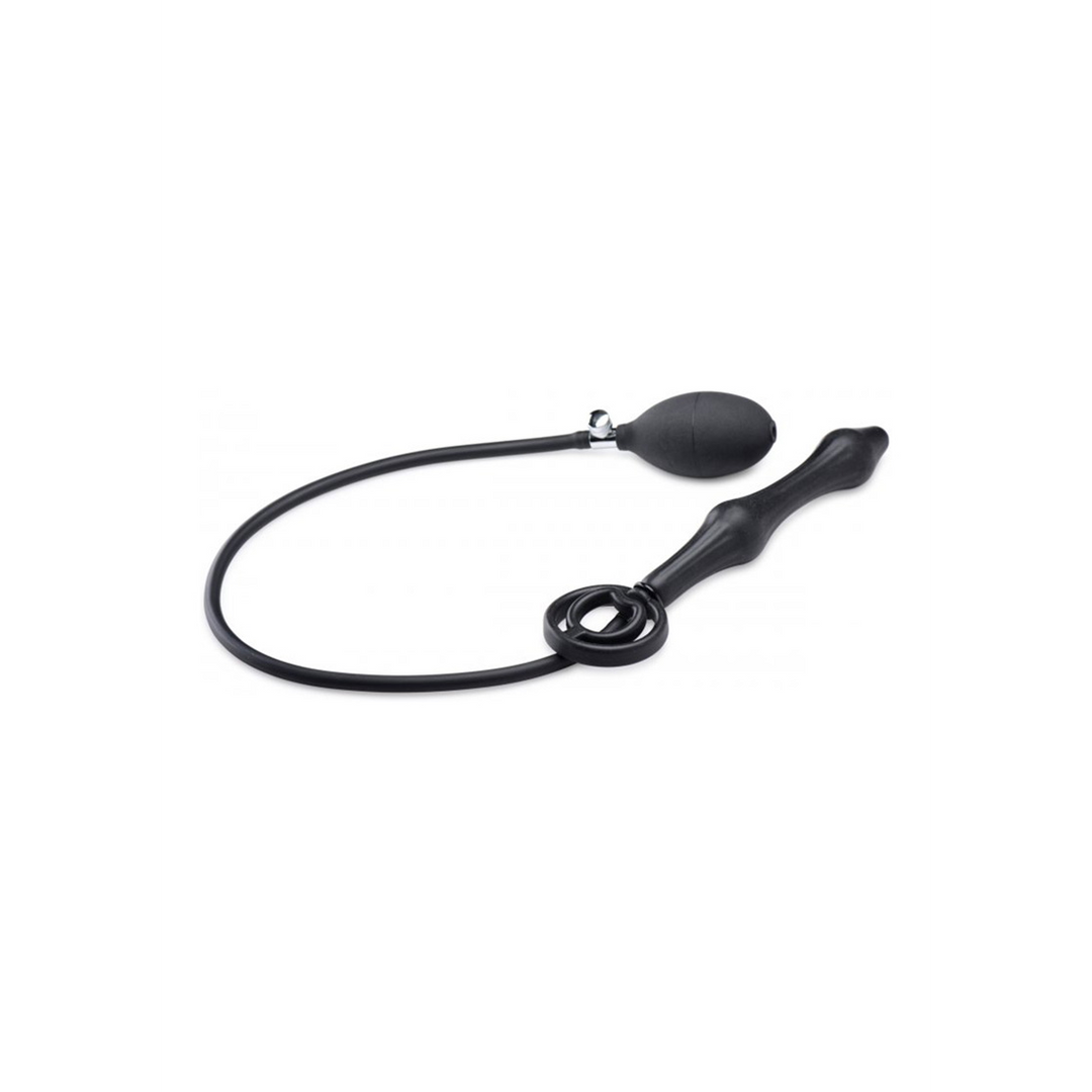Xr brands Opblaasbare Silicone Anale Plug + Cock- en Ballring (848518042590)
