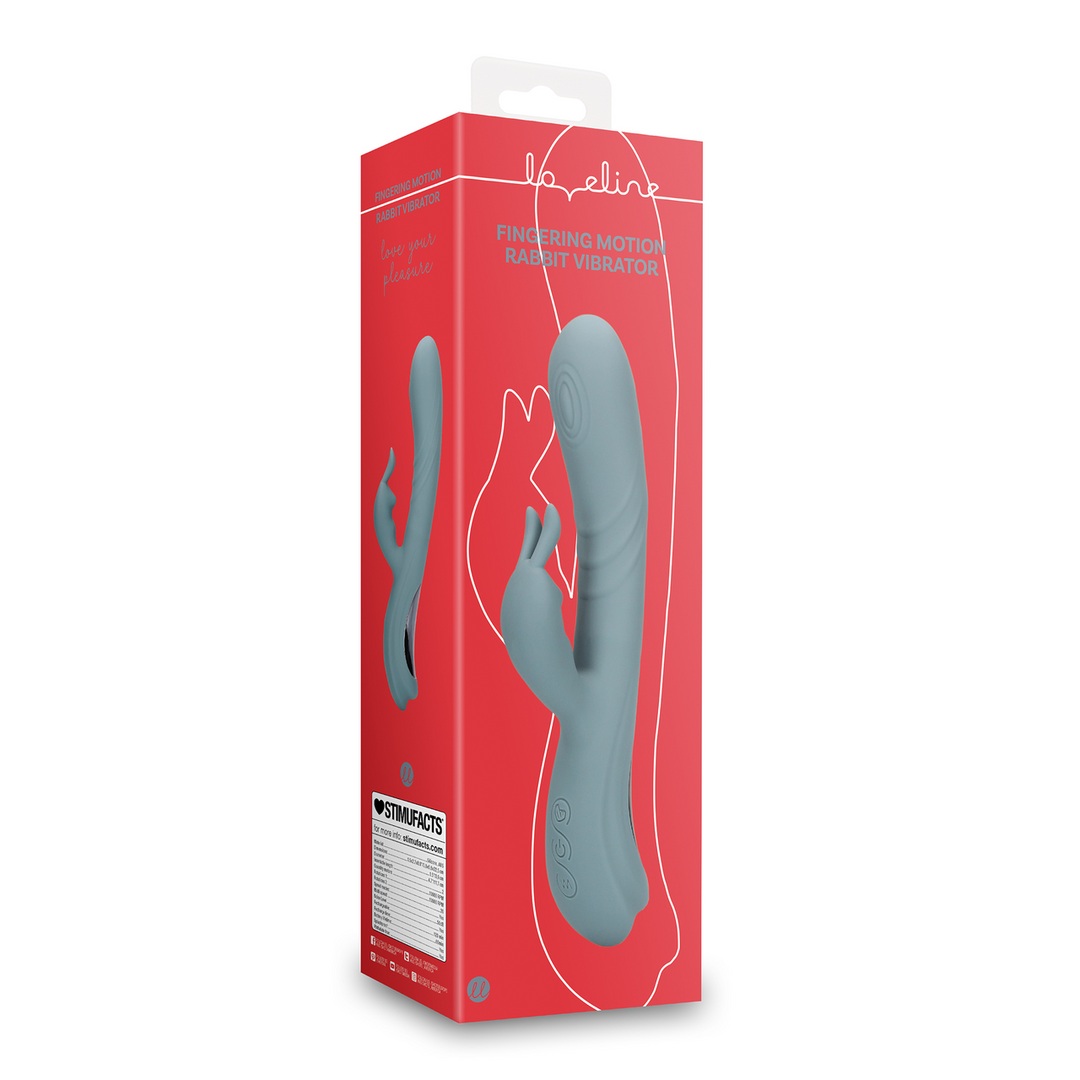 Loveline by shots Vingerende Rabbit Vibrator (8714273049230)