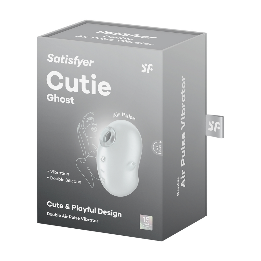 Satisfyer Cutie Ghost - Air Pulse Vibrator - Wit (4061504067766)