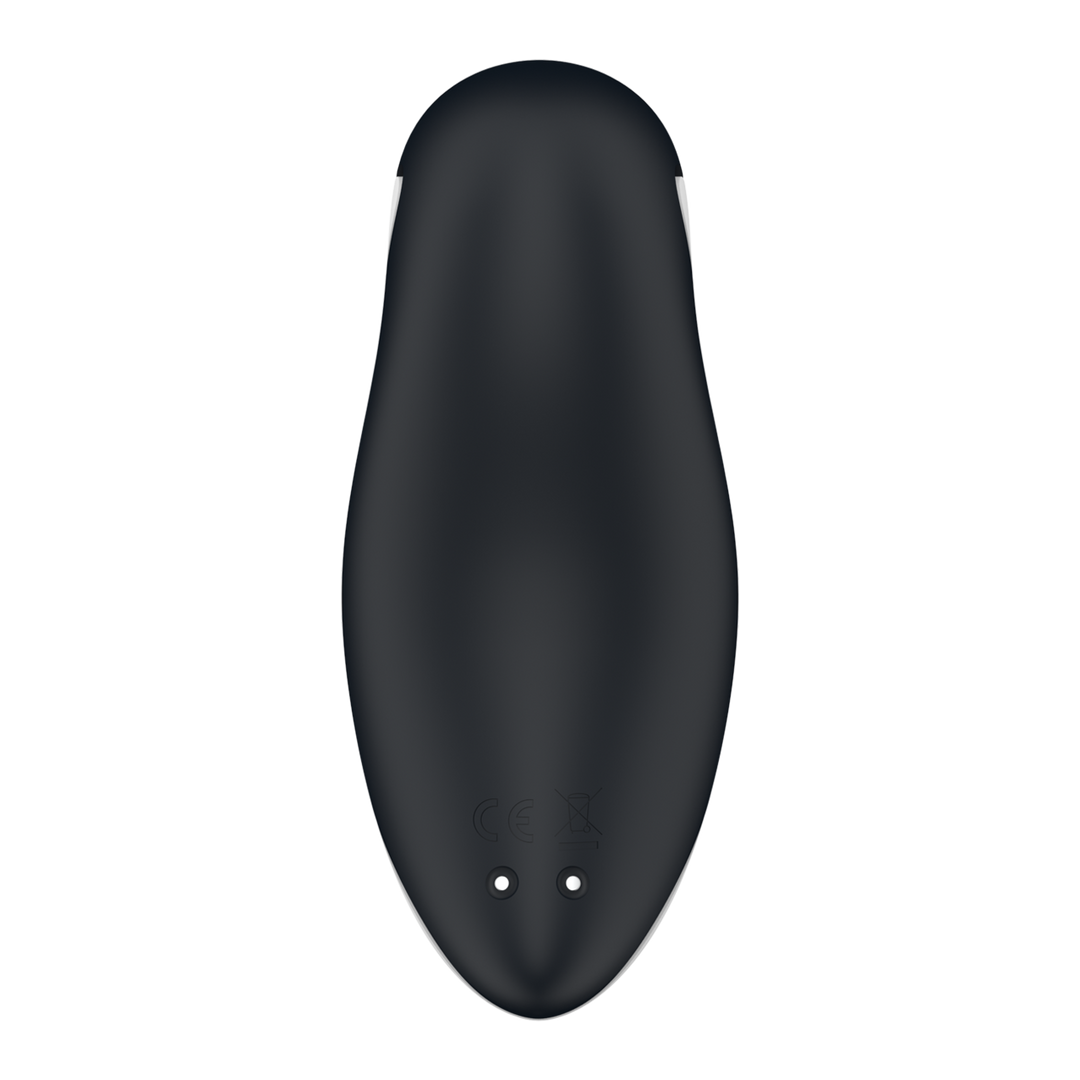Satisfyer Orca - Air Pulse Stimulator en Vibrator - Zwart/Wit (4061504045184)