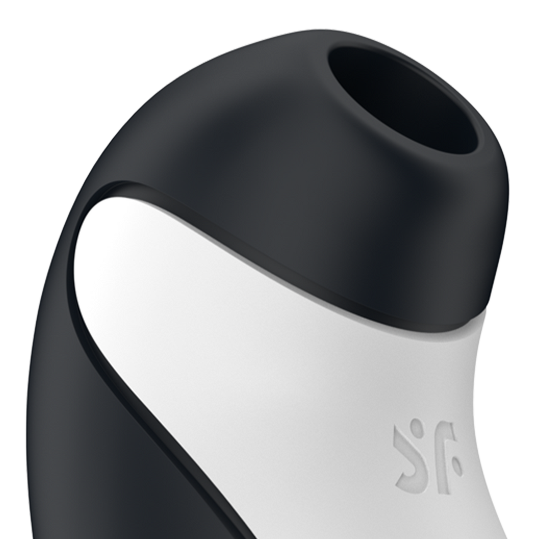 Satisfyer Orca - Air Pulse Stimulator en Vibrator - Zwart/Wit (4061504045184)