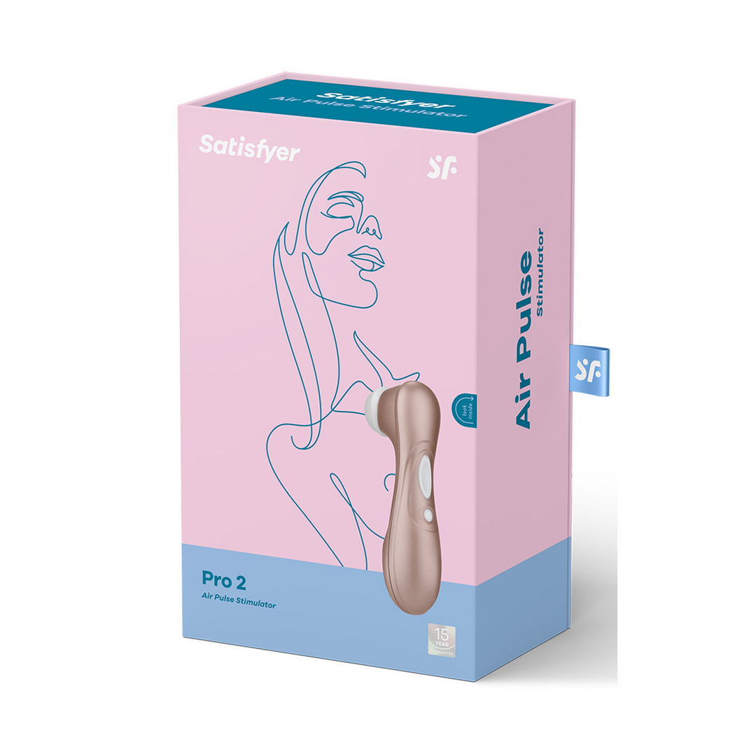 Satisfyer Pro 2 - Airpulse Stimulator - Lichtgoud (4049369015030)