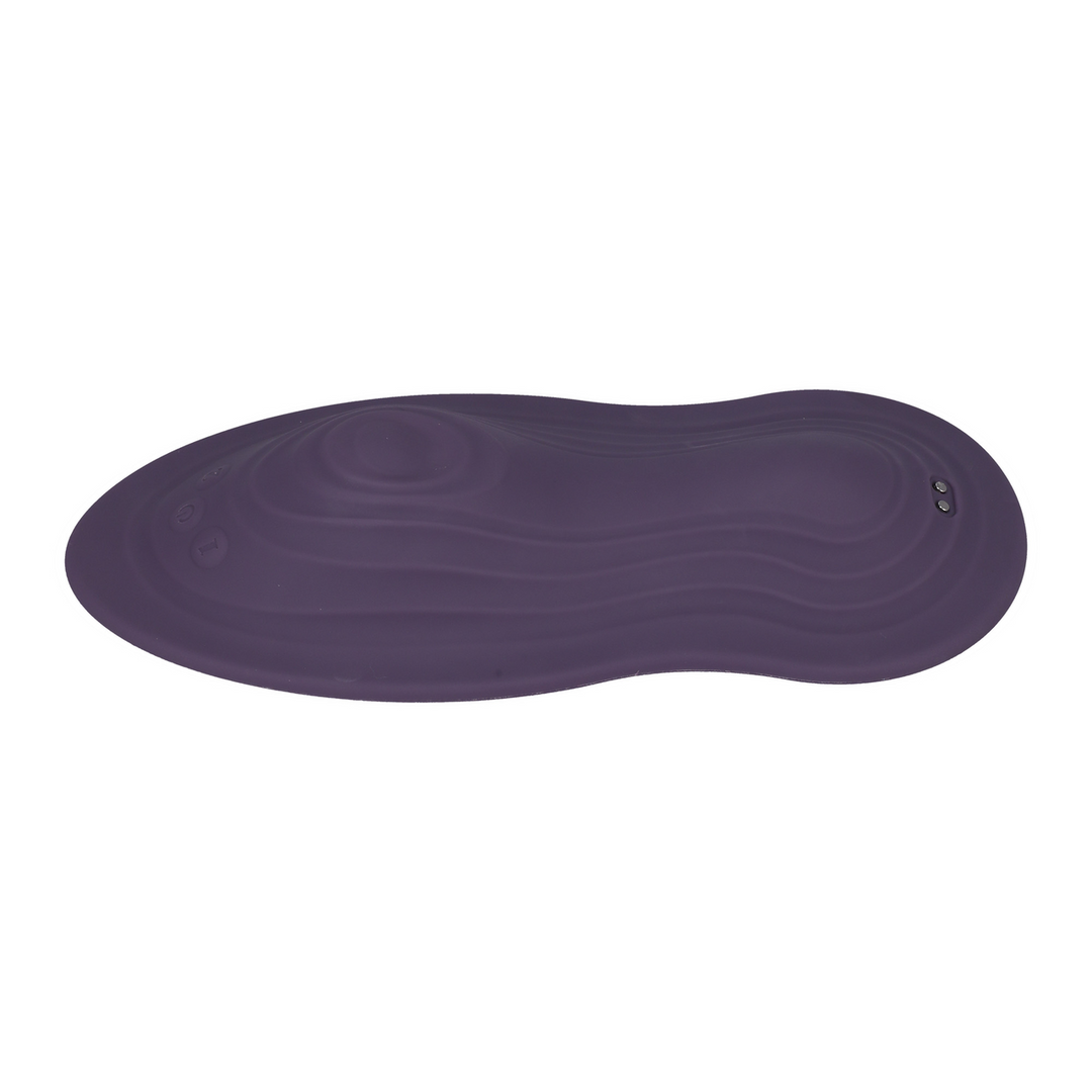 Doc johnson iRide Pleasure Seat - Throb - Oplaadbaar met Draadloze Afstandsbediening - Dusty Purple (782421091354)
